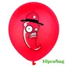 Globos Impresos de 12 pulgadas para Venta al por Mayor Transfronteriza Globos Impresos Transfronterizos de Amazon Globos para Arreglo de Eventos Temática de Fiesta