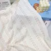 Tecido Crepe Estampado Floral Pequeno Fresco de Gaze Dupla Camada Algodão Manta de Bebê Toalha de Banho Roupas para Casa Tecido para Roupas Infantis
