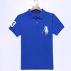 Ropa Polo para Hombre con Gran Logo de Caballo Bordado, Camiseta de Manga Corta, Polo de Manga Media para Golf para Hombre, Corte Holgado