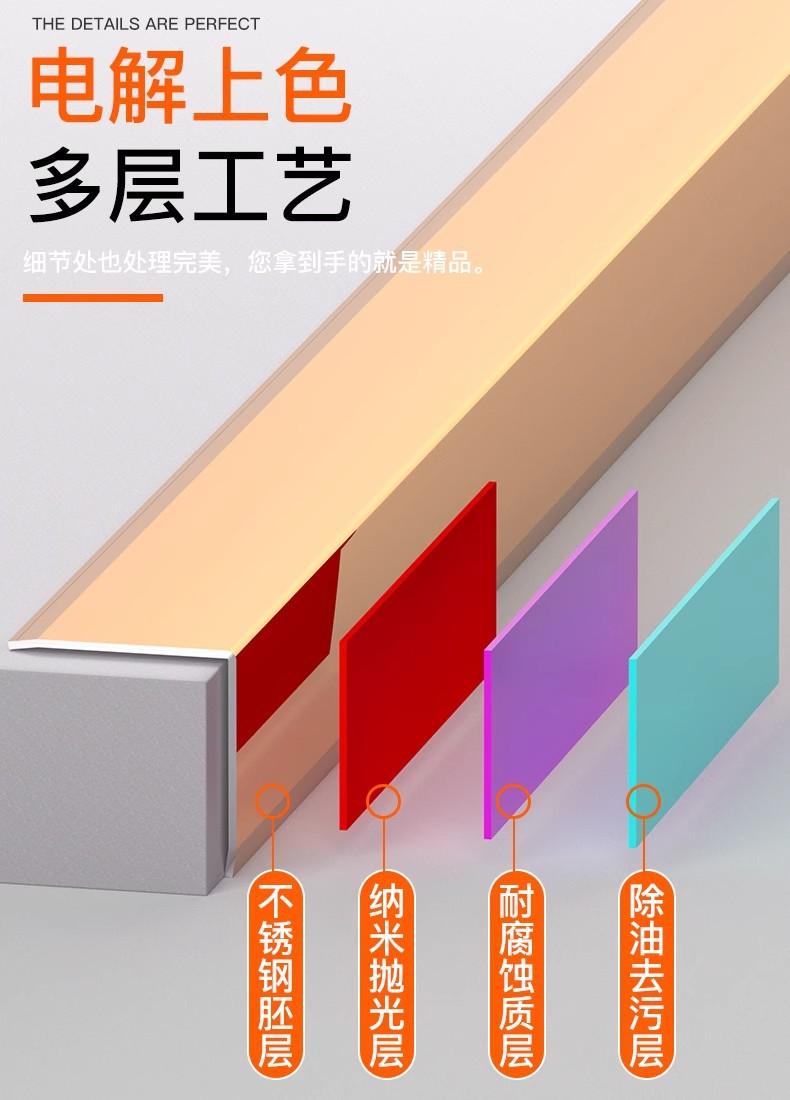 不锈钢阳角保护条