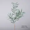 Planta verde artificial de alta calidad, árbol de olivo de plástico multirramificado, accesorios de flores artificiales para arreglos florales de sala de estar y paisajismo, ramas de olivo artificial