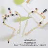 Pulsera Estilo Bohemio Ojo del Diablo Gesto de Elefante Más Vendida Transfronteriza, Cobre Que No Se Desvanece, Chapada en Oro de 14K