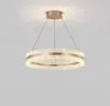 Novo lustre para sala de estar que protege os olhos, luz principal moderna minimalista para sala de jantar e quarto, lâmpada circular elegante estilo nórdico creme