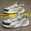 Zapatos de hombre, estilo nuevo transfronterizo 2026, zapatillas deportivas de malla, zapatos para correr casuales y cómodos, zapatos de suela gruesa estilo Forrest Gump, zapatillas de papá de moda