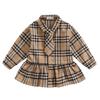 Vestido a Cuadros para Niña Estilo Universitario Falda Línea A 26 Otoño Nueva Moda Ropa Infantil de Comercio Exterior al por Mayor