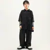 Roupas Infantis Modernas para Street Dance para Meninos e Meninas Hip-Hop Estilo Chinês Cool Roupa de Performance Hanfu para Crianças Ano Novo
