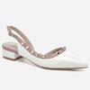 Sandalias de Aire Calidad con Hebilla de Una Palabra para Mujer 2023 Verano Estilo Caliente de Celebridad de Internet Tacón Grueso Francés Zapatos Versátiles de Moda