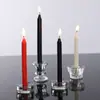 Venda por atacado de velas coloridas para iluminação doméstica velas comuns velas de casamento romântico de haste longa velas de emergência