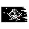 Bandera de Perro Pirata Calavera de Comercio Exterior Tela de Poliéster Impresión Digital Tela de Fondo para Banner Bandera de Hueso Bandera de Calavera Bandera Pirata
