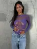 Bodysuit Vazado Hot-Selling Europeu e Americano para Comércio Exterior com Strass no Corpo Inteiro, Camiseta Base Colada ao Corpo, Body Sexy de Rede para Hot Girl