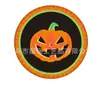 Pendente de Halloween de Cerâmica Novo da Amazon Transfronteiriço Redondo Impressão UV de Lado Único e Duplo Decoração de Pingente de Cerâmica