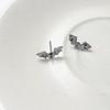 Aretes de murciélago barrocos de oro real chapado en cobre diy joyería hecha a mano aretes aretes de perlas material de accesorios