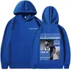 Sudadera con capucha estampada de talla europea transfronteriza Rauw Alejandro Todo De Ti para hombre y mujer, estilo callejero vintage Y2K