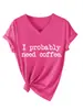 Probablemente necesito una camiseta casual, cómoda y versátil de mujer con cuello en V y manga corta de Amazon o Wish