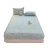 Sábana bajera nueva estampada, una pieza, grado A, apta para bebés y niños pequeños, cubre completamente la cama, protector de colchón, sábana, ropa de cama