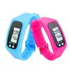 Pulseira Pedômetro Eletrônico de Fornecimento Spot Relógio de Silicone LED Multifuncional Moda Esportiva Pedômetro Relógio de Presente