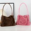 Bolso de Gran Capacidad para Mujer 2025 Invierno Nuevo Bolso Cuadrado Pequeño Sencillo y a la Moda para Viajar al Trabajo Bolso Tote de Hombro Axila