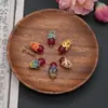 Chapéu com Pingente de Flor Azul Esmeralda Imitação Gotejamento de Óleo Handmade DIY Retro Brincos de Cheongsam Presilha de Cabelo Pulseira Acessórios de Joias