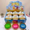 Pan de Emoticono Grande de Maltosa Juguete Squishy para Alivio del Estrés, Rebote Lento Juguete Realista de Comida