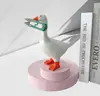 Pato imán transfronterizo adornos decorativos diseño pato imán almacenamiento de llaves adornos de arte creativo hogar
