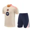 2526 Real Madrid Manga Corta Miami Uniforme de Entrenamiento Adulto Manga Corta Uniforme de Fútbol Transpirable Nápoles Traje de Manga Corta