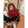 Transfronterizo 2024 Nuevo Estilo Americano Retro Diseño de Nicho Bolso de Hombro Cruzado Simple para el Trabajo Bolso de Mano de Moda