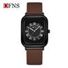 Reloj de Cuarzo Ofns Reloj de Cuarzo de Moda Popular Transfronterizo Estilo Simple Elegante Escala Romana Reloj Impermeable para Estudiantes