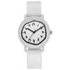 Reloj de gran venta de comercio exterior para estudiantes de secundaria, reloj sencillo coreano, moda informal, suave, de silicona, con reloj