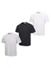Eme Fácil Secado Rápido Malla Texturizada Cuello Redondo Manga Corta Verano Transpirable No Sudoroso Versátil Fitness Deportes Camiseta