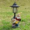 Artesanato Popular Transfronteiriço da Amazon Decorações de Jardim Solares de Filhotes Decorações de Gramado ao Ar Livre para Varanda