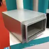 Silenciador de Ventilador de Aço Inoxidável Personalizado Caixa de Pressão Estática Caixa Silenciadora Tipo Duto para Exaustão de Fumaça, Remoção de Poeira, Redução de Ruído e Caixa de Pressão Estática
