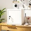 Armário Pequeno de Metal para Uso Doméstico, Armário com Senha para Quarto, Armário de Arquivos, Armário Pequeno de Metal para Mesa de Estudante, Armário para Dormitório de Meninas, Armário de Armazenamento