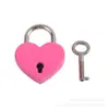 Candado con Forma de Corazón, Candado Mediano con Forma de Corazón, Candado para Maletas y Cuadernos, Accesorios Metálicos, Candado al por Mayor para Maletas