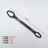 Chave Ajustável Rápida Universal para Óculos de Flor de Ameixa Autoapertante de Duas Pontas 8-24mm Magnética Forte Multifuncional Placa Manual de Forma Especial