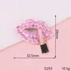 Batom Lábios Celular Acessórios DIY Adesivos de Strass Acessórios de Beleza DIY Pacote de Material DIY Artesanal Conjunto Decorações