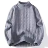 Directo del fabricante: Suéter casual de venta caliente 2026, simple y elegante, con media cremallera y cuello alto