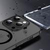 Adequado para Capa de Celular Magnética Iphone18, Capa Magnética Ultra-Fina de PC Anti-Queda com Sensação de Pele Ice Fog para Apple 17Promax