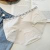 Nova calcinha feminina sem costura macia moda simples cor sólida sexy confortável calcinhas femininas atacado
