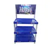 [Fabricante] 79X48 Estante de Plástico Rectangular Grande para Bebidas 48X35 Exhibidor de Exhibición Promocional Rectangular Pequeño para Bebidas