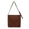 Bolsa tote de pana estilo coreano, bolsa grande 2024 nueva, simple, casual, de gran capacidad, para ir al trabajo, de hombro, tipo bandolera, para mujer