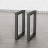 Hecho de Hierro Pintura Horneada Patas de Mesa Pies de Mesa Metálicos Soporte para Patas de Mesa de Comedor Pies de Mesa de Comedor Estante de Hierro Estante para Mesa de Oficina y Conferencias