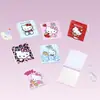 Espelho Quadrado Cartoon Girly Kt Cat Gato Rosa Espelho Dobrável Flip Espelho de Maquiagem Portátil Espelho Pequeno Exportação