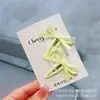 Pinza de tela hecha a mano estilo coreano de 4 cm con forma de gota de agua, pinza para BB, pasador de lazo, pasador pequeño para bebé, flor para la cabeza, clip de rotura