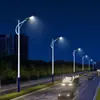 Lámpara de Calle LED 6.8m Proyecto de Iluminación Vial Municipal Modelo Brazo A-Brazo Conchuela Brazo Alto-Bajo Poste de Lámpara de Calle