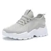 Zapatos para mujer 2026 verano nuevos zapatos de malla transpirable transfronterizos talla grande zapatos de running de suela gruesa zapatos casuales para exteriores TEMU
