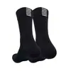 Meias de Ciclismo de Cano Médio, Malha, Absorventes de Suor, Respiráveis, Resistentes ao Desgaste, Ciclismo de Estrada ao Ar Livre, Secagem Rápida, Corrida, Meias Esportivas de Cano Longo