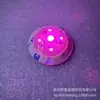 Pegatinas Luminosas para Botellas de Licor de 35 mm 52 mm de Diámetro, Posavasos LED Multicolores de Alto Brillo, Pegatinas Impermeables para Vasos con Carcasa Dura de ABS