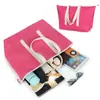Bolsa de Malla Grande de Moda Personalizada para Mujer, Bolsa de Compras Portátil Impermeable, Bolsa para Viajes y Salidas