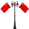 Nº 4 Nº 5 Bandeira de Parede em L com Plug-in Inclinado em Y Decoração de Dia Nacional Suporte de Mastro de Bandeira de Parede Externo Venda por Atacado