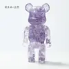 Urso Violento Criativo Decoração de Casa Pedras de Cristal Animal de Desenho Animado Urso Violento Anel de Decoração Caixa Surpresa Presente